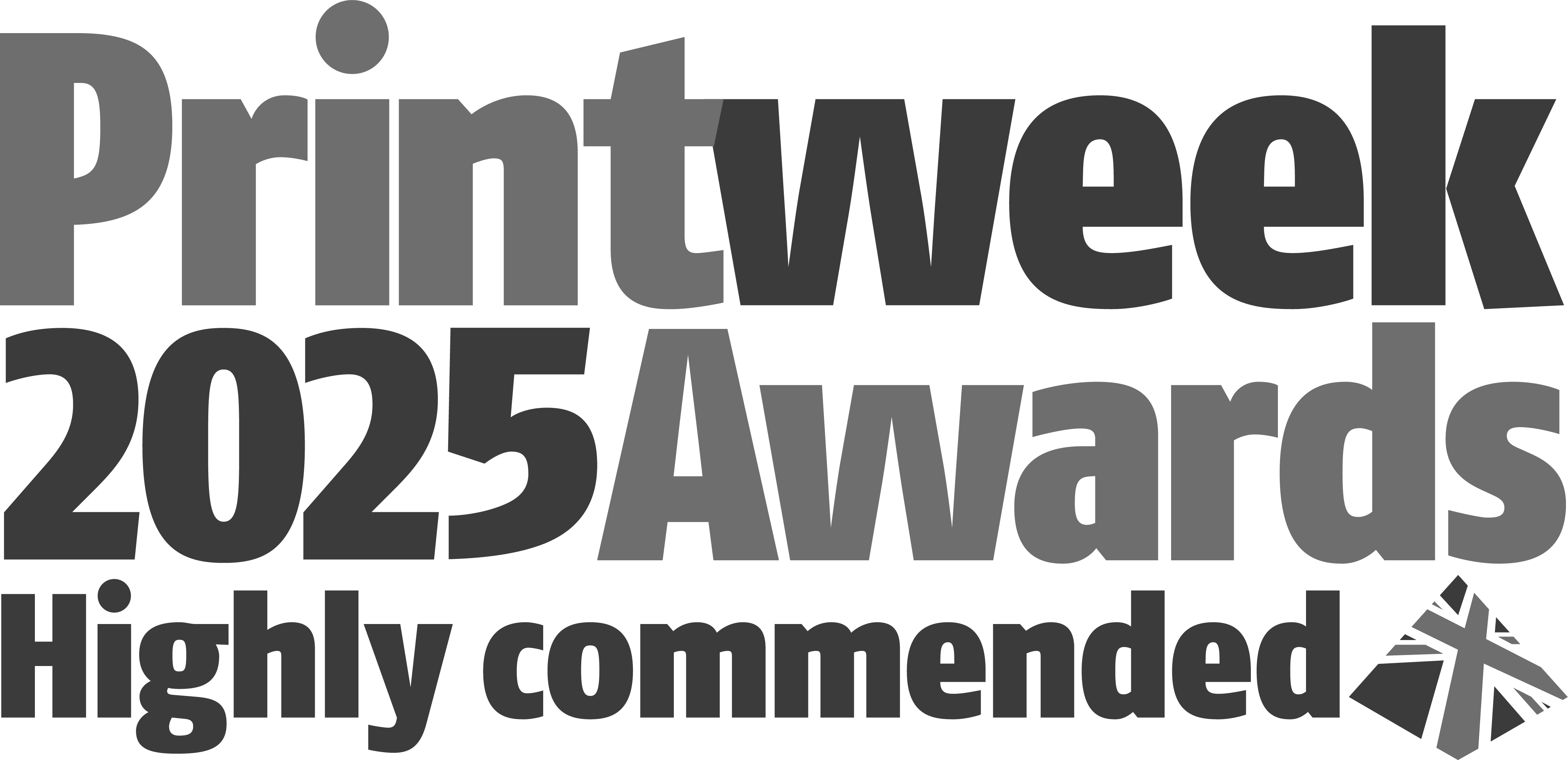 pwa25_logo_high-commended-bw